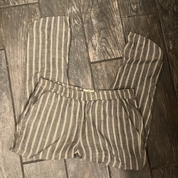 Allison Pant in Navyand White Stripe - Picture 2 of 4